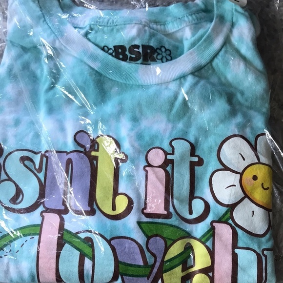BSR By Samii Ryan Isn’t It Lovely Crop Tee - Picture 2 of 4